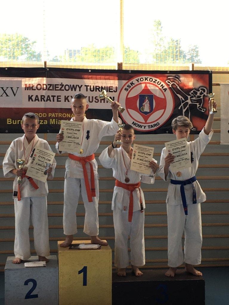 XV Młodzieżowy Turnieju Karate Kyokushin w Nowym Targu