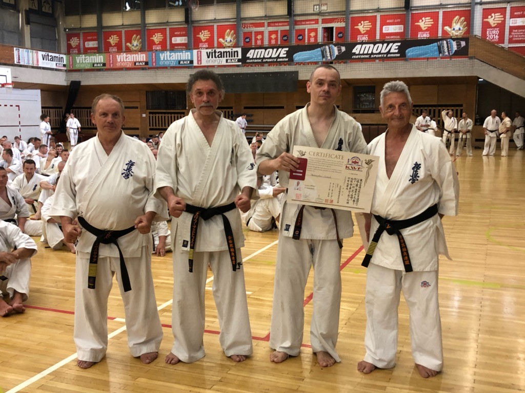 46 Wschodnioeuropejski Obóz Karate Kyokushin - Przemek po egzaminie