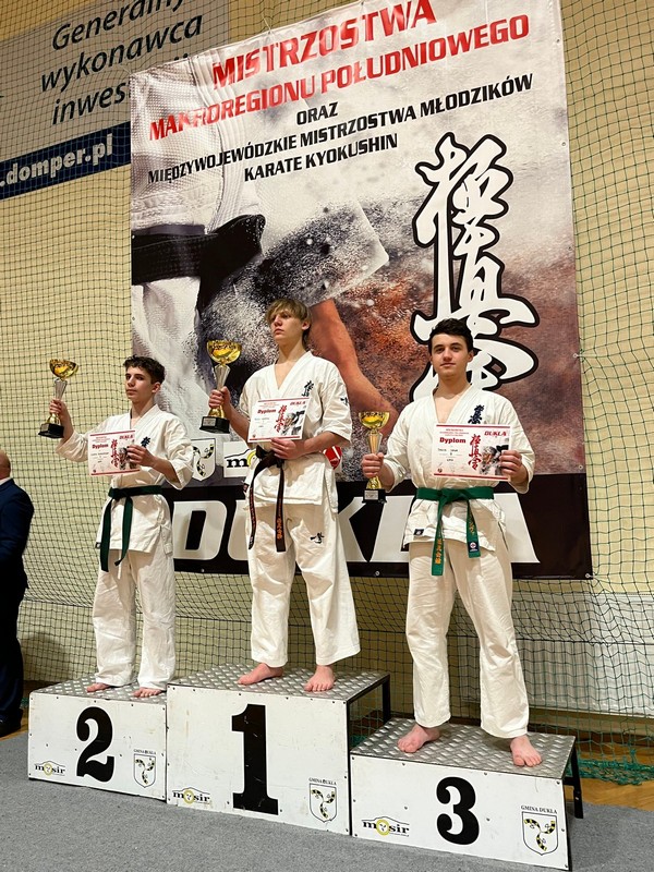 Mistrzostwa Makroregionu Południowego w Karate Kyokushin – Dukla 2022r