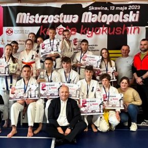 11 medali limanowskich karateków na Mistrzostwach Małopolski Karate Kyokushin