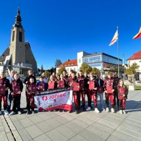 Zawodnicy ARS Limanowa – JONIEC Team wyróżnieni przez Burmistrz Miasta Limanowa