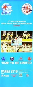 5 Mistrzostwa Świata Młodzieży w Kyokushin Karate – Warna 2016