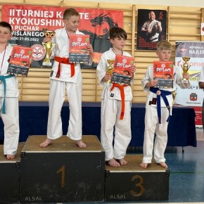 Najmłodsi karatecy ARS Limanowa – JONIEC Team rywalizowali o Puchar Wiślanego Smoka