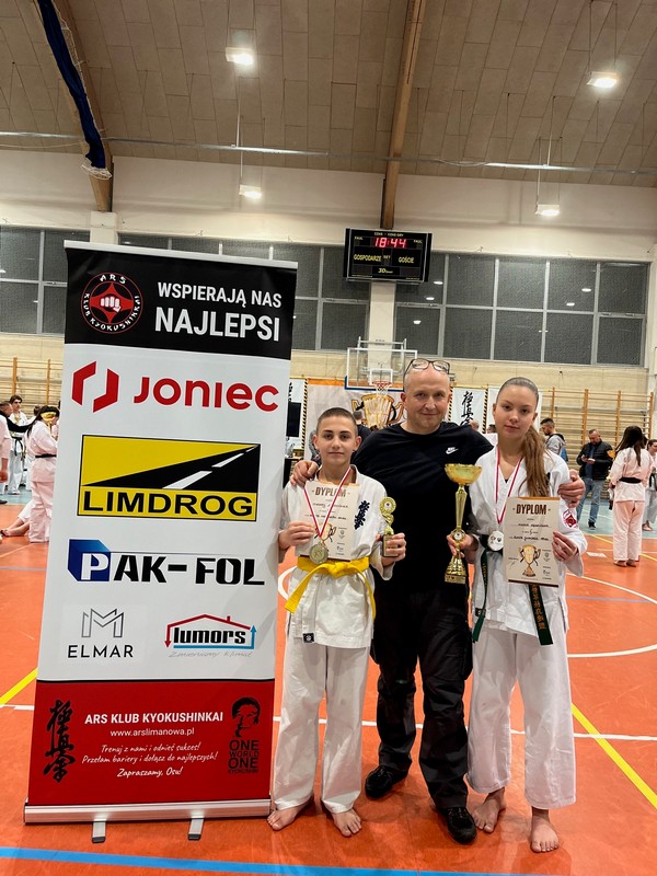Limanowscy karatecy wywalczyli dwa medale Pucharu Polski Karate Kyokushin