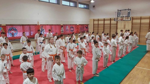 Zimowy egzamin na wyższe stopnie w Kyokushin Karate za nami